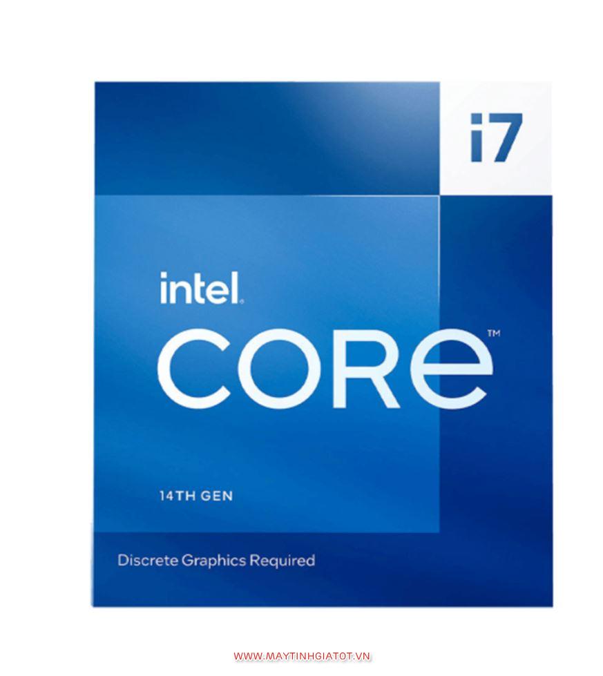 CPU Intel Core i7 14700 Cũ (Intel LGA1700 - 20 Core - 28 Thread - Base 2.1Ghz - Turbo 5.4Ghz - Cache 33MB)